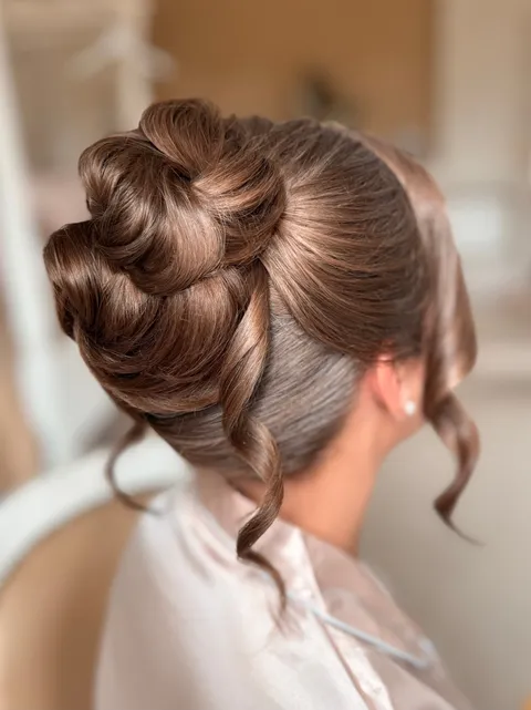 Bridal hair and makeup styling by Jessica-Jade, Cambridgeshire