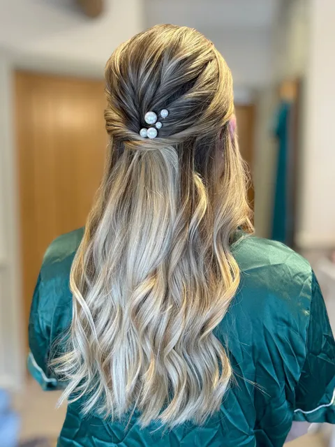 Bridal hair and makeup styling by Jessica-Jade