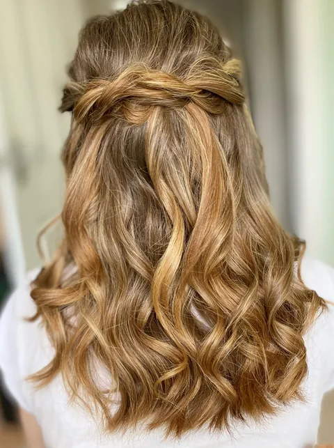 Bridal hair and makeup styling by Jessica-Jade