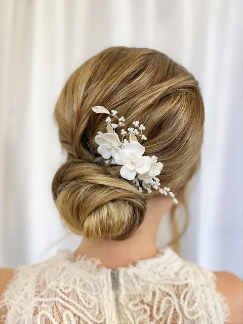 Bridal hair and makeup styling by Jessica-Jade