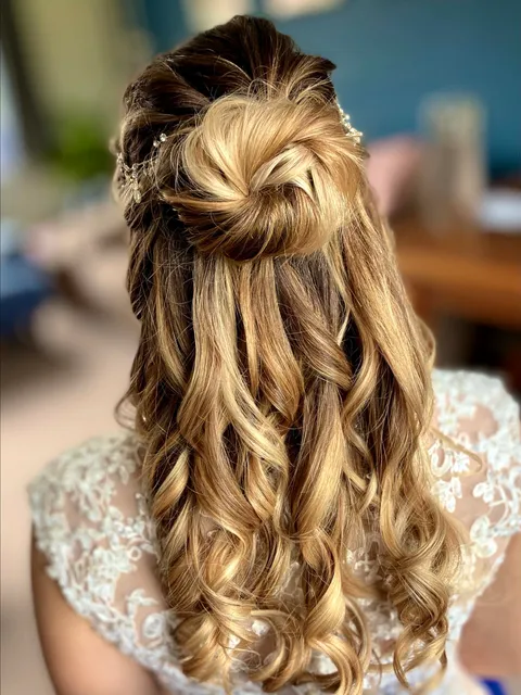 Bridal hair and makeup styling by Jessica-Jade