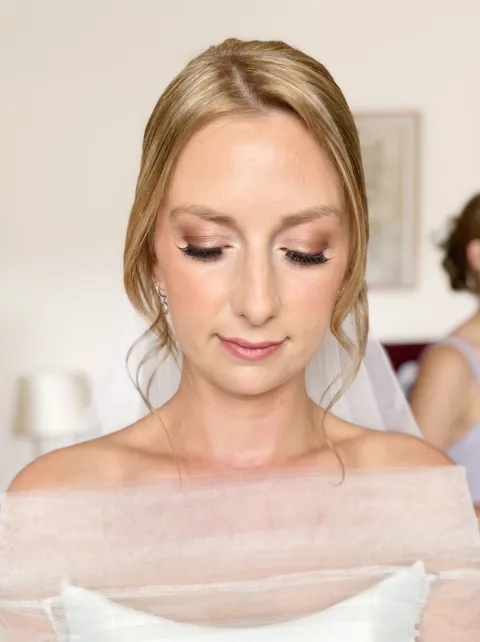 Bridal hair and makeup styling by Jessica-Jade, Cambridgeshire