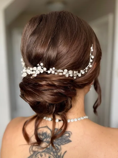 Bridal hair and makeup styling by Jessica-Jade, Cambridgeshire