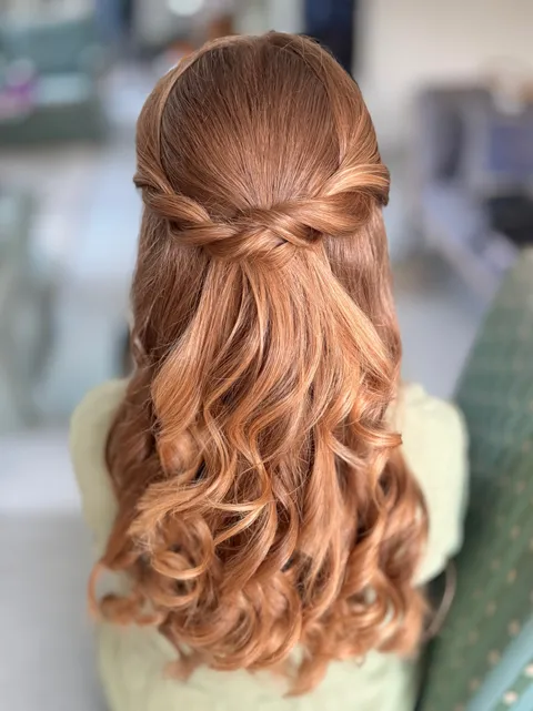 Bridal hair and makeup styling by Jessica-Jade, Cambridgeshire